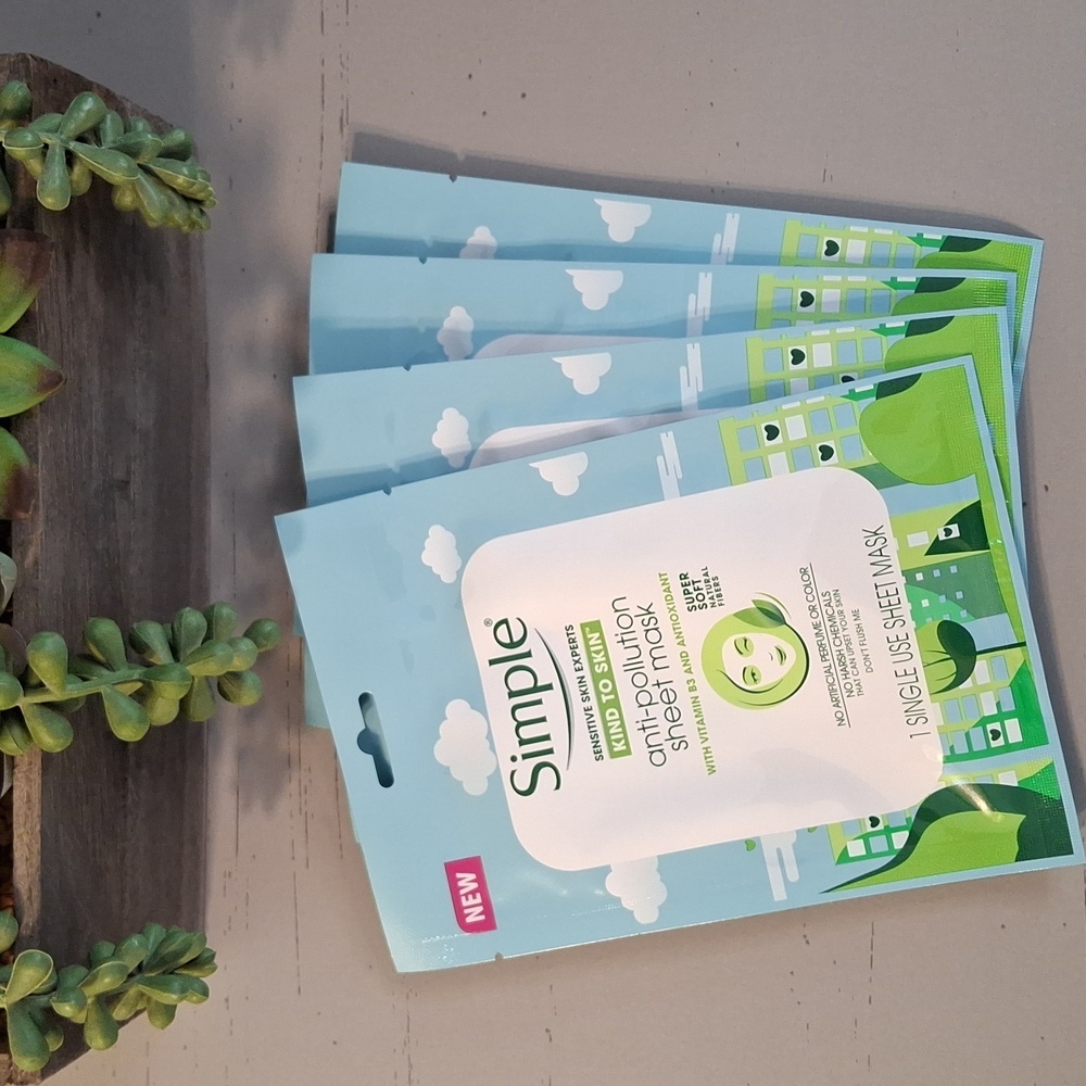Simple Kind to Skin Anti-Pollution Sheet Mask